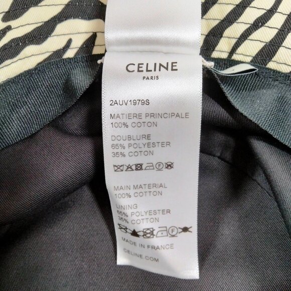Celine Hat Multi Color Cotton 270-070225 - Picture 8 of 9